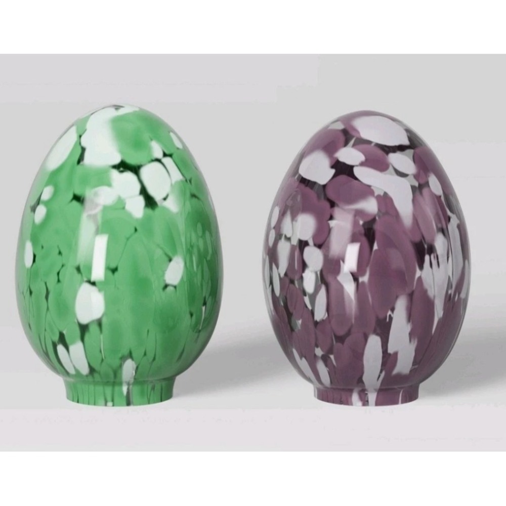 2pk Glass Confetti Easter Eggs Spring Easter ~ Target Threshold 2025 ~ NEW
